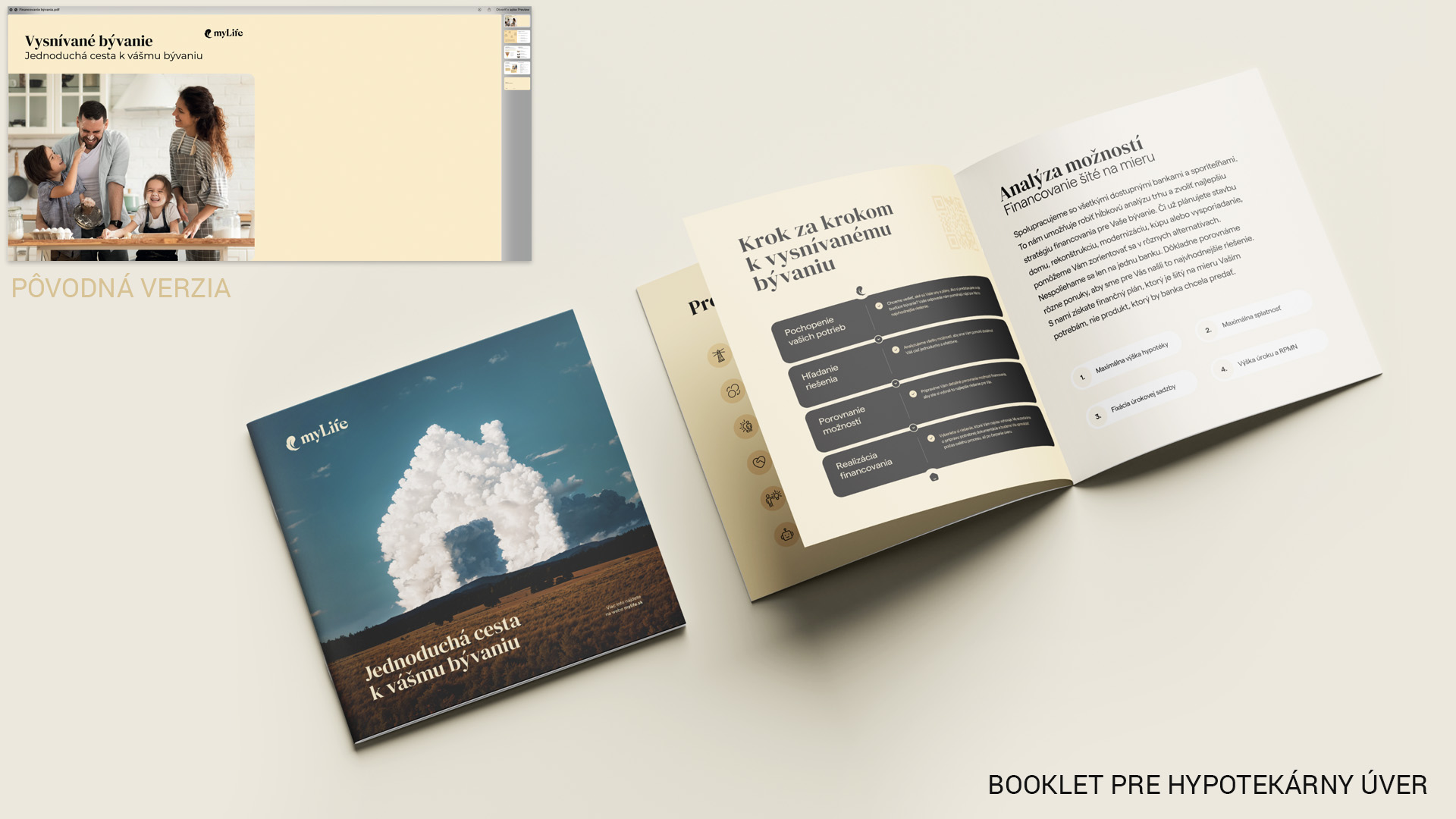 Booklet vysnívané bývanie s hypotékou